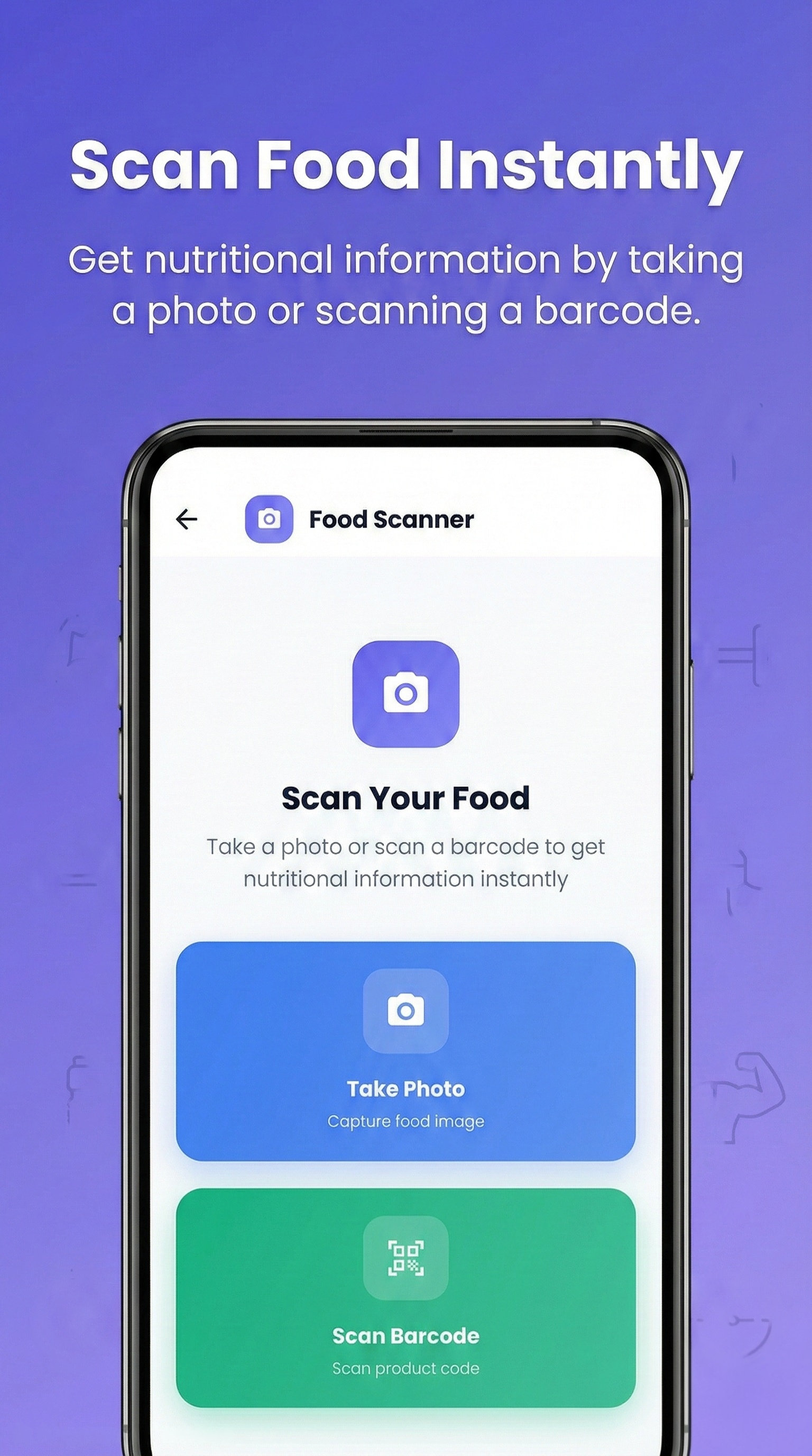 Calorie Vita App Screenshot 2