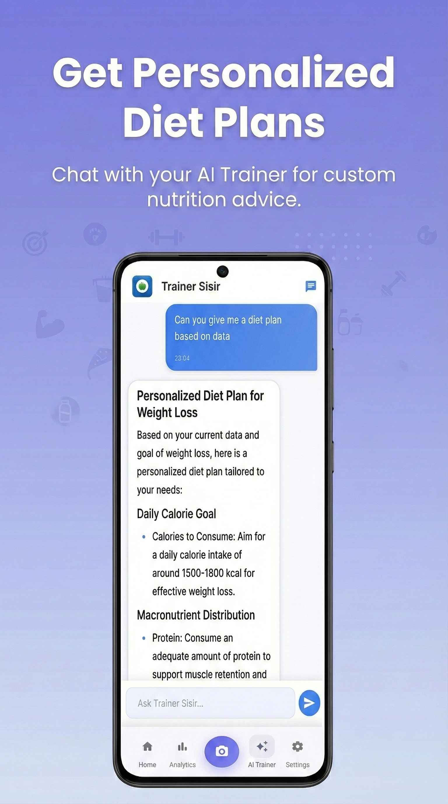 Calorie Vita App Screenshot 5