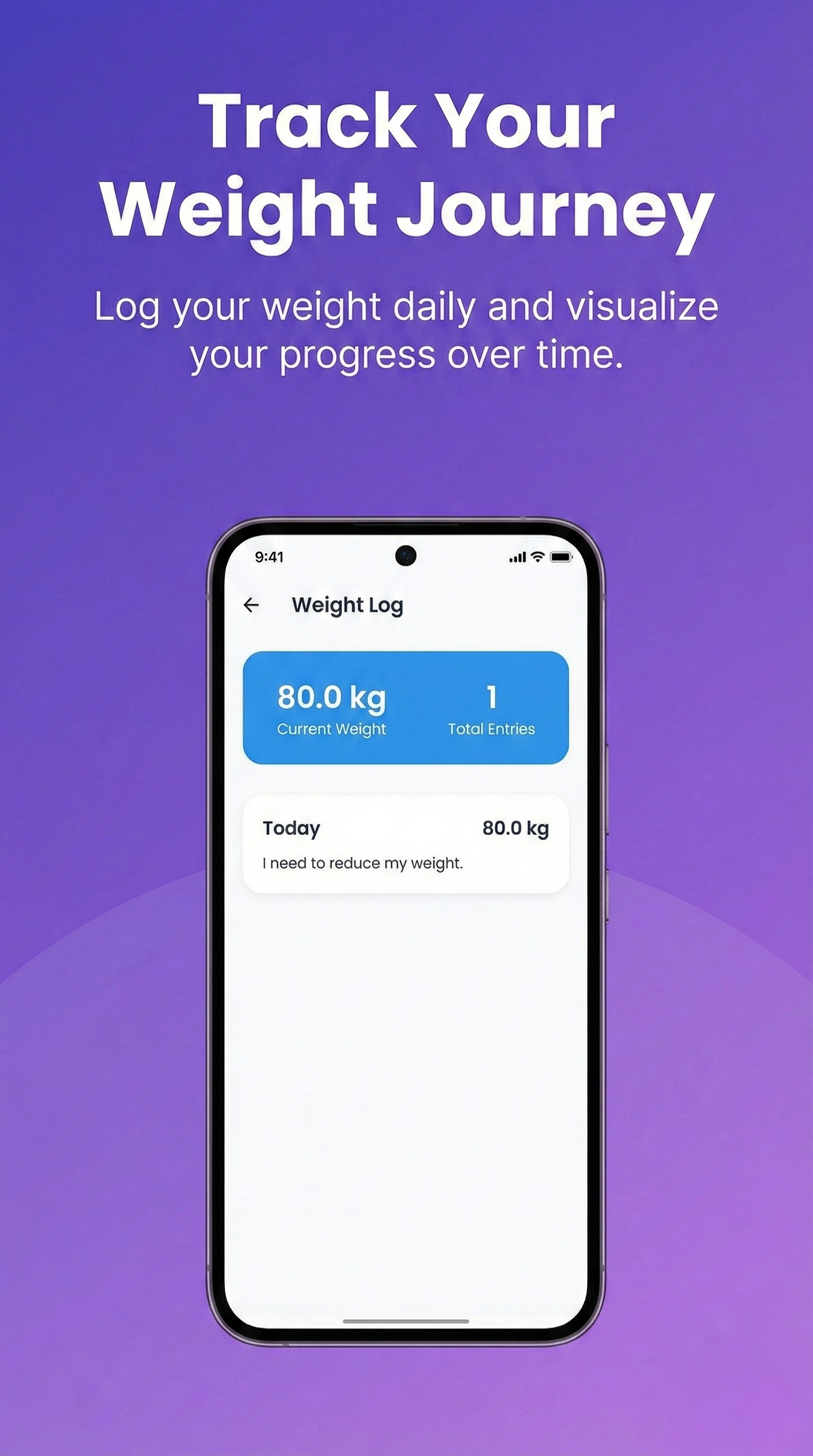 Calorie Vita App Screenshot 8